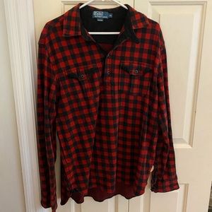 Buffalo plaid polo by Ralph Lauren Men’s XL